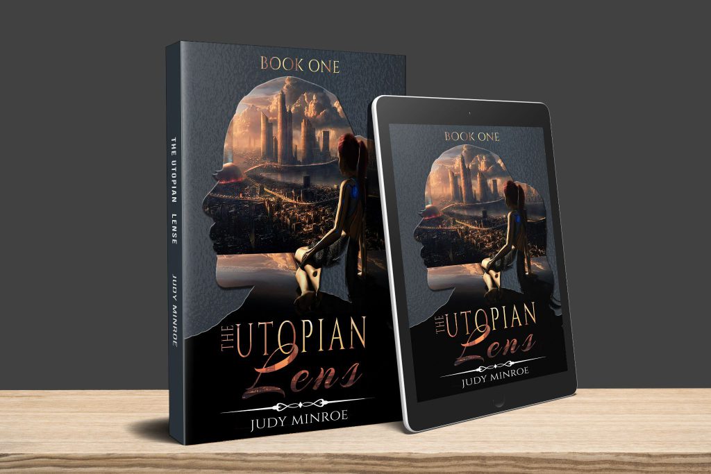 Utopian Lens Cover mock up